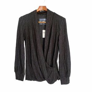 Anthropologie Cross Front Sweater